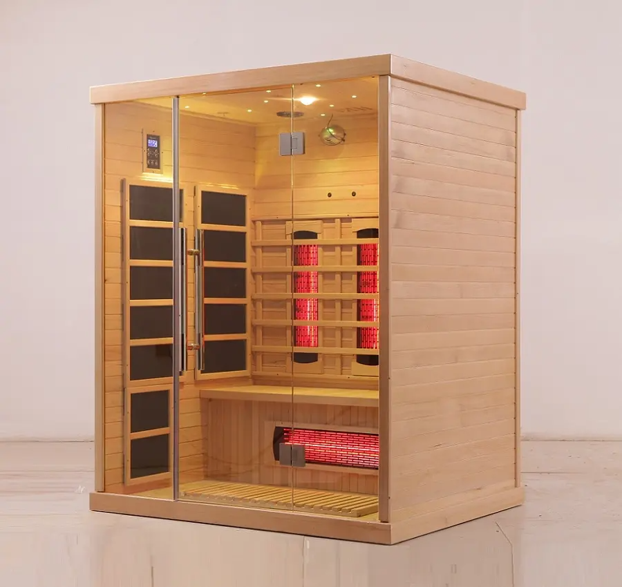 Indoor 3-4 Person Infrared Sauna Room